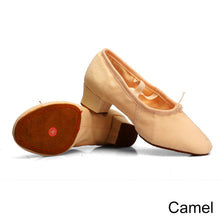 Load image into Gallery viewer, Dance Shoes Women's Soft Sole Strap 3.5CM With Teacher Shoes Ballet Classical Dance Form Training Shoes
