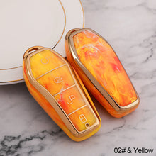 Load image into Gallery viewer, Soft TPU Car Key Case 4 Buttons Remote Control Protect Cover Durable Accessories For BYD Qin Plusdmi Atto 3 Han EV Dolphin
