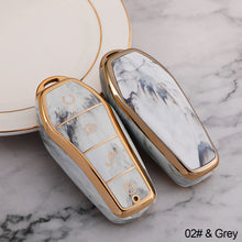 Load image into Gallery viewer, Soft TPU Car Key Case 4 Buttons Remote Control Protect Cover Durable Accessories For BYD Qin Plusdmi Atto 3 Han EV Dolphin
