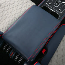 Load image into Gallery viewer, Car PU Leather Armrest Mat Storage Box Armrests Cover Pad Arm Rest Protection for BYD Atto3 YUAN PLUS EV

