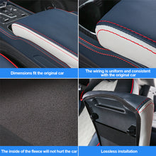 Load image into Gallery viewer, Car PU Leather Armrest Mat Storage Box Armrests Cover Pad Arm Rest Protection for BYD Atto3 YUAN PLUS EV
