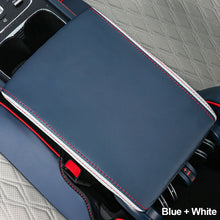 Load image into Gallery viewer, Car PU Leather Armrest Mat Storage Box Armrests Cover Pad Arm Rest Protection for BYD Atto3 YUAN PLUS EV
