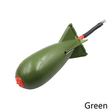 Load image into Gallery viewer, Torpedo Nesting Device Touch Water Immediately Open Bait Container Carp Fishing Bait Feeder Wild Fishing Sea Pole Long Throw Point 360 Rotating Nested Device Fishing Supplies
