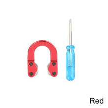 Load image into Gallery viewer, Composite Bow Metal D Ring Bow Composite Special Bow Accessories U-Ring Fixed Bow String Aluminum Alloy Shooting Supplies Archery Equipment
