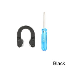 Load image into Gallery viewer, Composite Bow Metal D Ring Bow Composite Special Bow Accessories U-Ring Fixed Bow String Aluminum Alloy Shooting Supplies Archery Equipment
