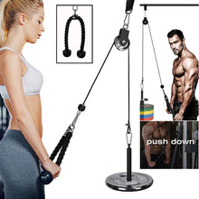 Load image into Gallery viewer, Triceps Puller Lateral Bicep Training Rope Single Head Double Head Type Sit-Up Abdominal Muscle Training Gym Fitness Equipment Accessories
