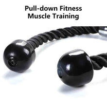 Load image into Gallery viewer, Triceps Puller Lateral Bicep Training Rope Single Head Double Head Type Sit-Up Abdominal Muscle Training Gym Fitness Equipment Accessories
