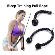 Load image into Gallery viewer, Triceps Puller Lateral Bicep Training Rope Single Head Double Head Type Sit-Up Abdominal Muscle Training Gym Fitness Equipment Accessories
