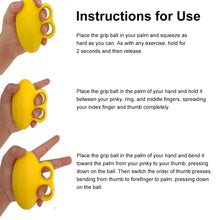 Load image into Gallery viewer, Finger Grip Ball Rehabilitation Training Grip Ball Finger Exercise Squeezer To Prevent Arthritis Elderly Rehabilitation Device Massage Equipment Anti-Atrophy Toy
