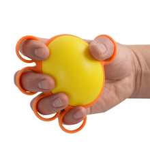 Load image into Gallery viewer, Elliptical Finger Grip Strength Ball With Finger Cover Hand Rehabilitation Training Treatment Therapy Instrument Finger Stretching Ball Arm Exercise Muscle Relaxation Fitness Equipment
