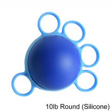 Load image into Gallery viewer, Elliptical Finger Grip Strength Ball With Finger Cover Hand Rehabilitation Training Treatment Therapy Instrument Finger Stretching Ball Arm Exercise Muscle Relaxation Fitness Equipment
