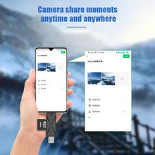 Load image into Gallery viewer, Micro Usb Otg Mobile Phone Card Reader For Android Sd/tf Card Multi-function Three-in-one Card Reader Type-c

