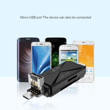 Load image into Gallery viewer, Micro Usb Otg Mobile Phone Card Reader For Android Sd/tf Card Multi-function Three-in-one Card Reader Type-c
