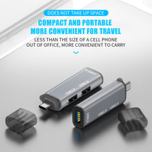 Load image into Gallery viewer, USB 3.0 Splitter 3-port Hub Notebook Computer Usb Extender Mini One Drag Three Ports
