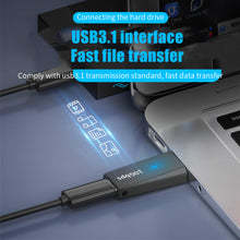 Load image into Gallery viewer, Usb To Type-c Female Adapter 10gbps High-speed Converter 3.1usb3.0 Revolution To C Female Zinc Alloy Otg
