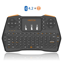 Load image into Gallery viewer, I8 Plus Mini 2.4G Wireless Keyboard Fly Air Mouse Touchpad for TV PS English Lithium Battery Version
