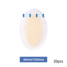 Load image into Gallery viewer, Hydrogel Foot Patch Oval Heel Stickers Women Men Anti Slip Heel Cushions Non-Slip Inserts Pads Foot Heel Care Protector
