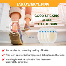 Load image into Gallery viewer, 20pcs Hydrogel Foot Patch Heel Stickers Women Men Anti Slip Heel Cushions Non-Slip Inserts Pads Foot Heel Care Protector
