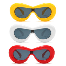 Load image into Gallery viewer, Retro Design Oval Shades Sunglasses Eyewear Female Candy Color Goggle Sun Glasses for Men Women
