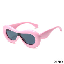 Load image into Gallery viewer, Retro Design Oval Shades Sunglasses Eyewear Female Candy Color Goggle Sun Glasses for Men Women
