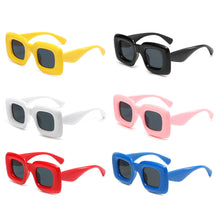 Load image into Gallery viewer, Retro Square Sunglasses Shades UV400 Fashion Unique Candy Color Sun Glasses For Women Men
