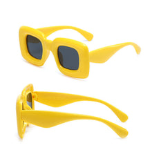 Load image into Gallery viewer, Retro Square Sunglasses Shades UV400 Fashion Unique Candy Color Sun Glasses For Women Men
