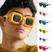 Load image into Gallery viewer, Retro Square Sunglasses Shades UV400 Fashion Unique Candy Color Sun Glasses For Women Men

